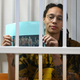 US WNBA basketball superstar Brittney Griner sits inside a defendant’s cage during a hearing at the Khimki Court in the town of Khimki Moscow on July 15, 2022.